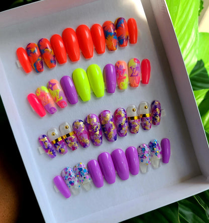 Acrylic Press on Nails Custom Press on Nails