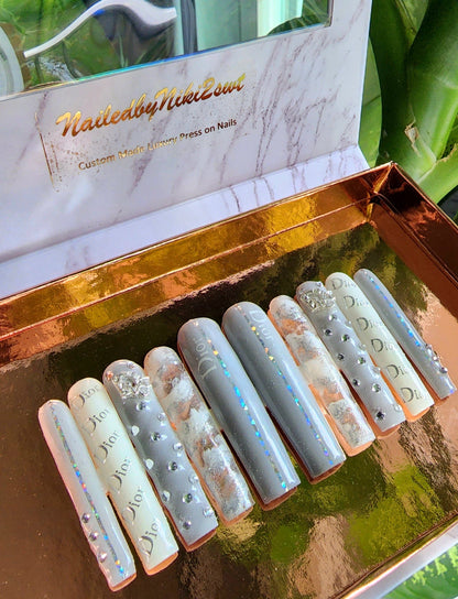 Acrylic Press on Nails Custom Press on Nails