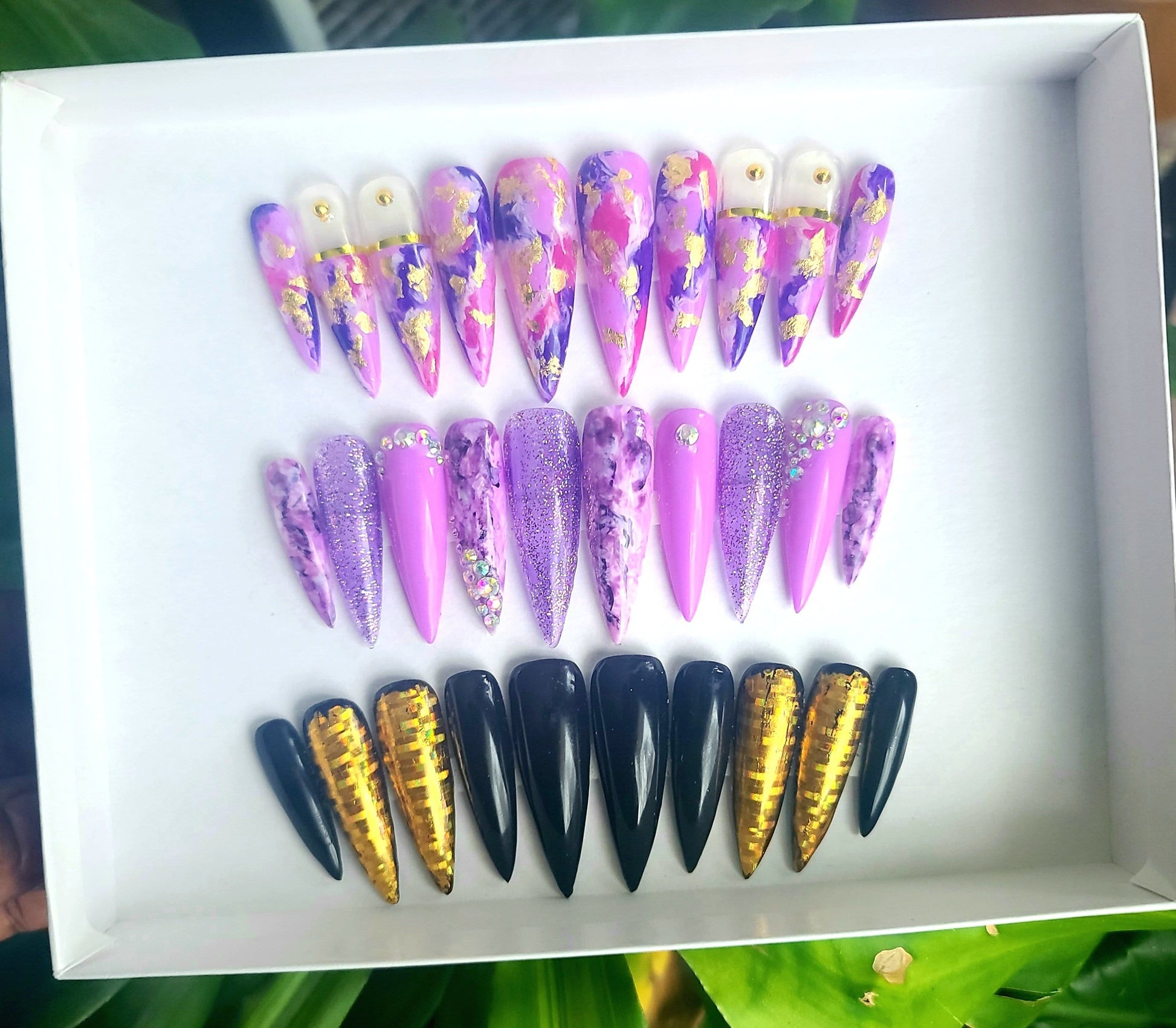 Acrylic Press on Nails Custom Press on Nails