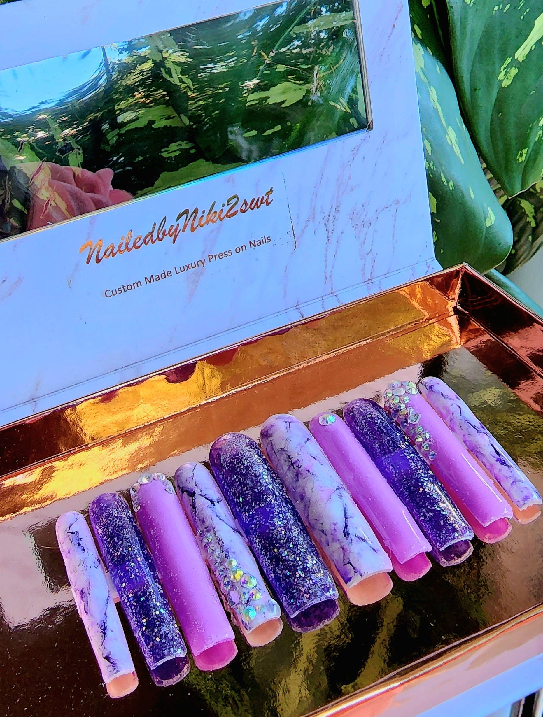 Acrylic Press on Nails Custom Press on Nails