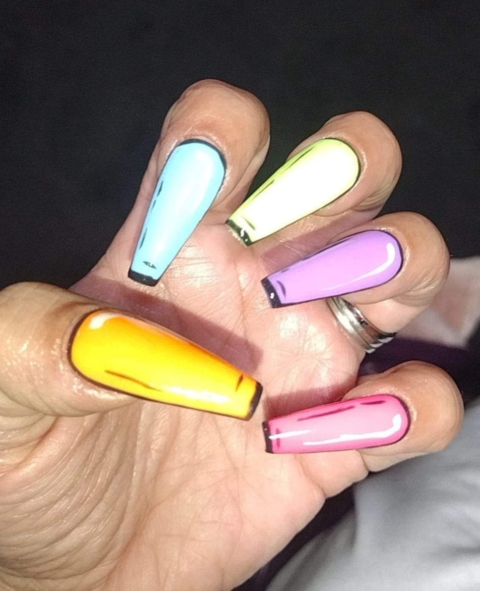 Acrylic Press on Nails Custom Press on Nails