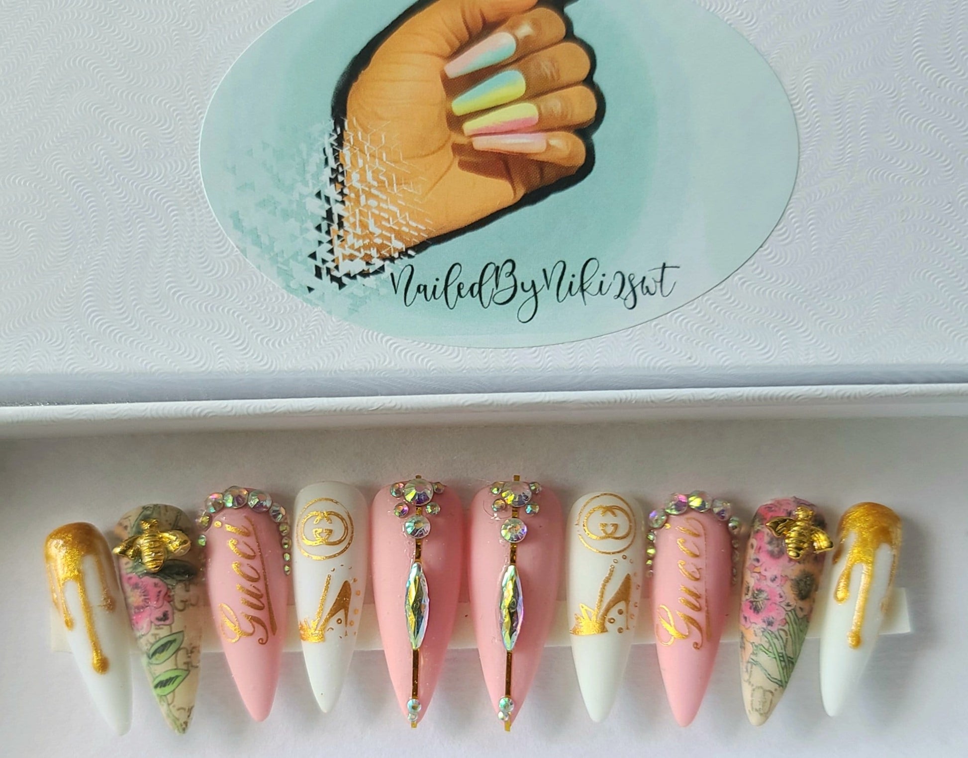 Acrylic Press on Nails Custom Press on Nails