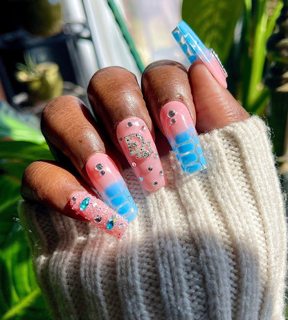 Acrylic Press on Nails Custom Press on Nails