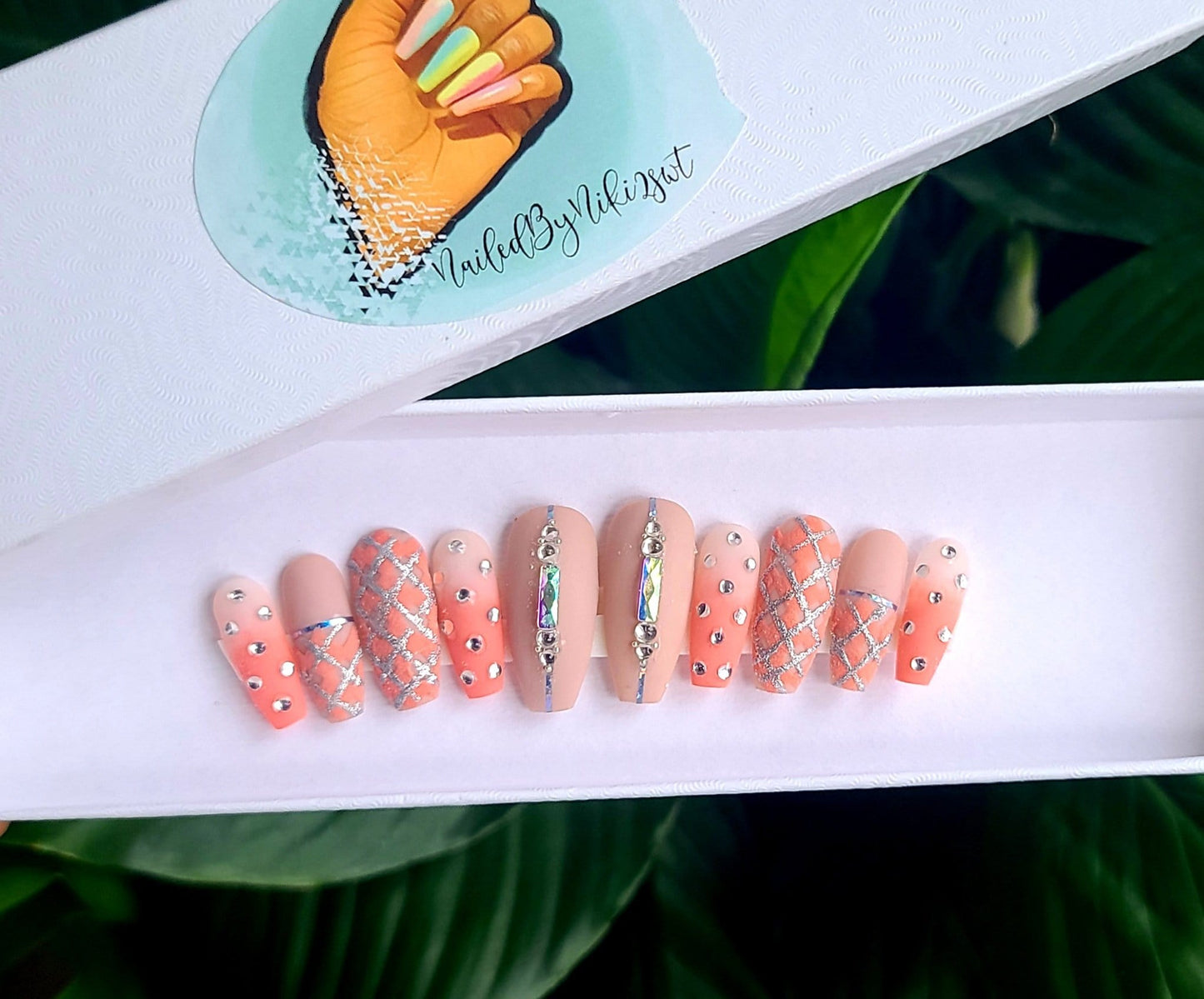 Acrylic Press on Nails Custom Press on Nails