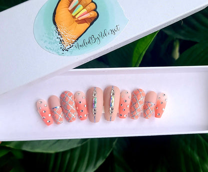 Acrylic Press on Nails Custom Press on Nails