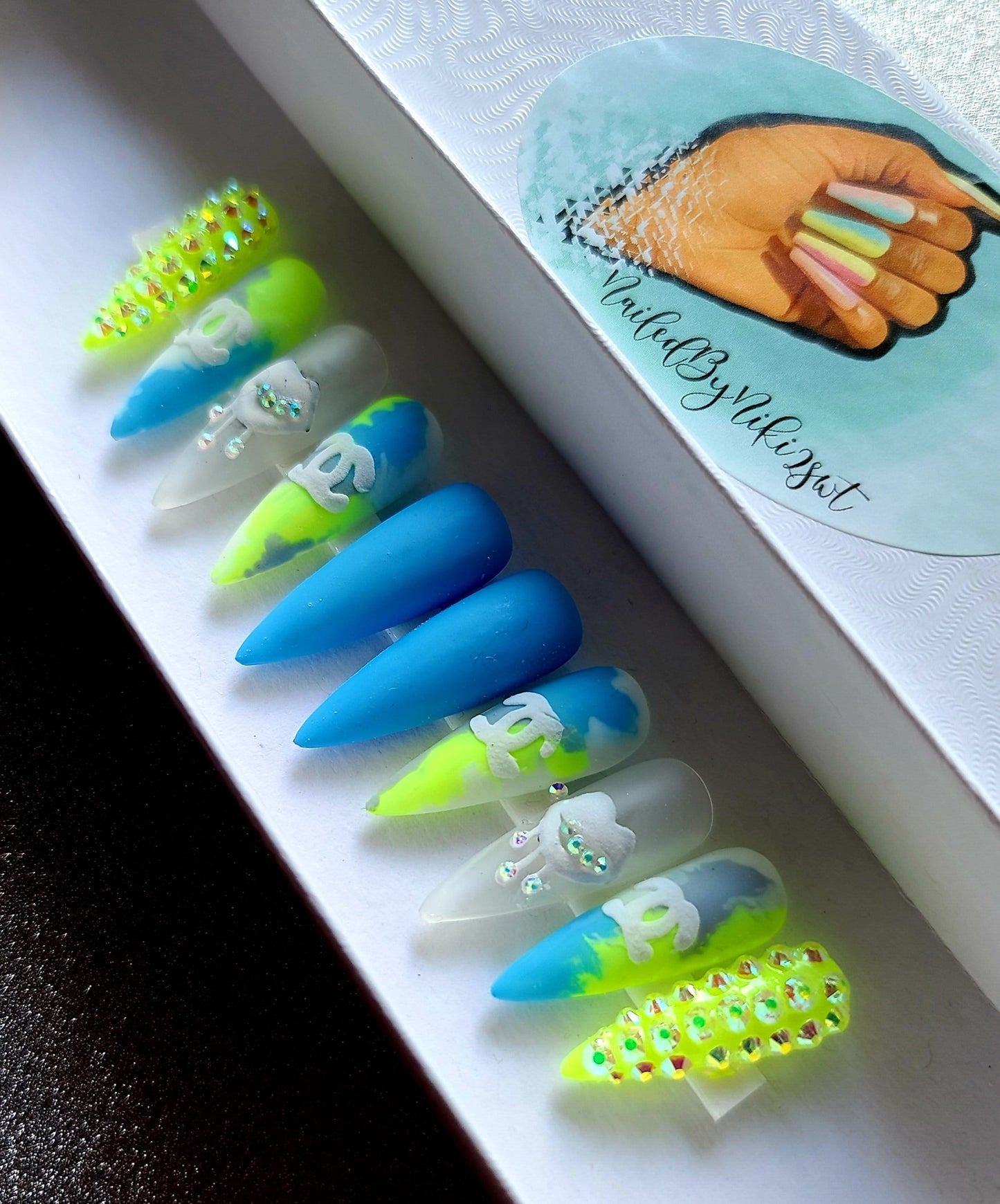 Acrylic Press on Nails Custom Press on Nails