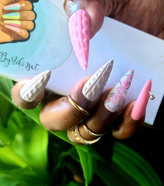 Acrylic Press on Nails Custom Press on Nails