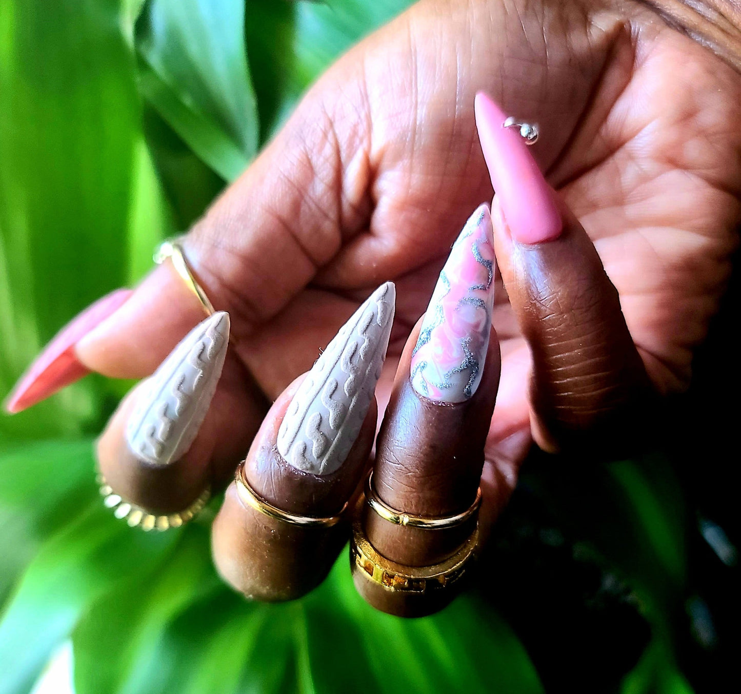 Acrylic Press on Nails Custom Press on Nails