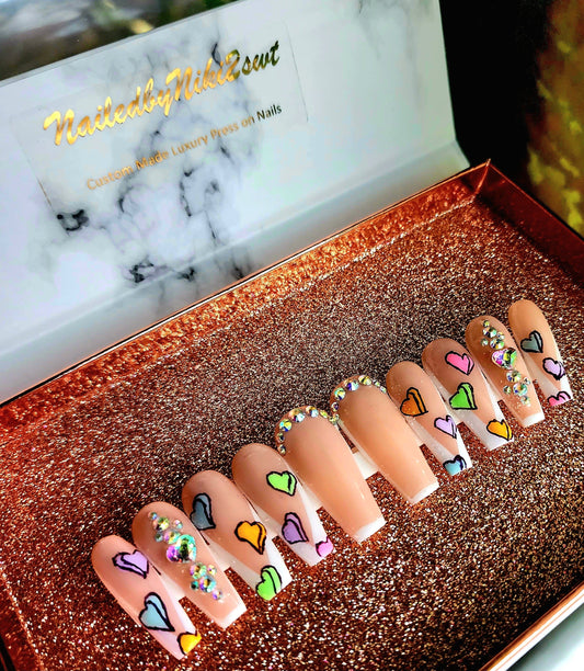 Acrylic Press on Nails Custom Press on Nails