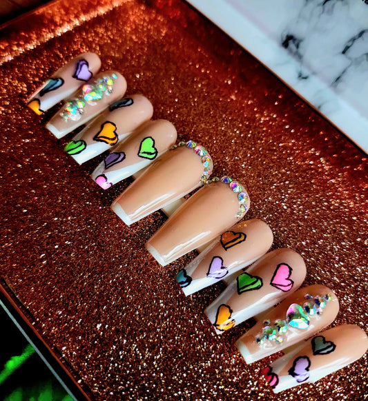 Acrylic Press on Nails Custom Press on Nails