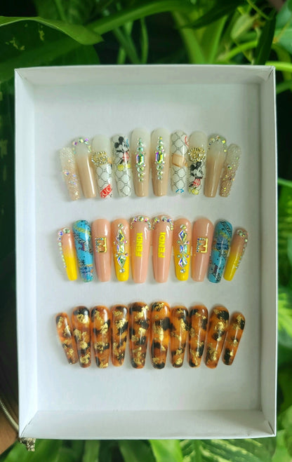 Acrylic Press on Nails Custom Press on Nails