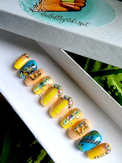 Acrylic Press on Nails Custom Press on Nails